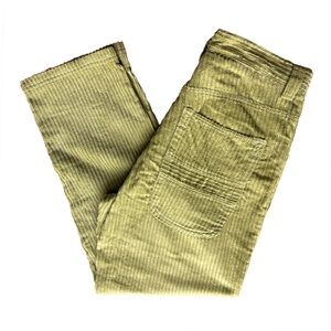 Vintage NWOT green corduroy carpenter pants size 13/14
